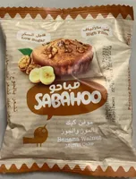 موفن كيك بالموز والجوز