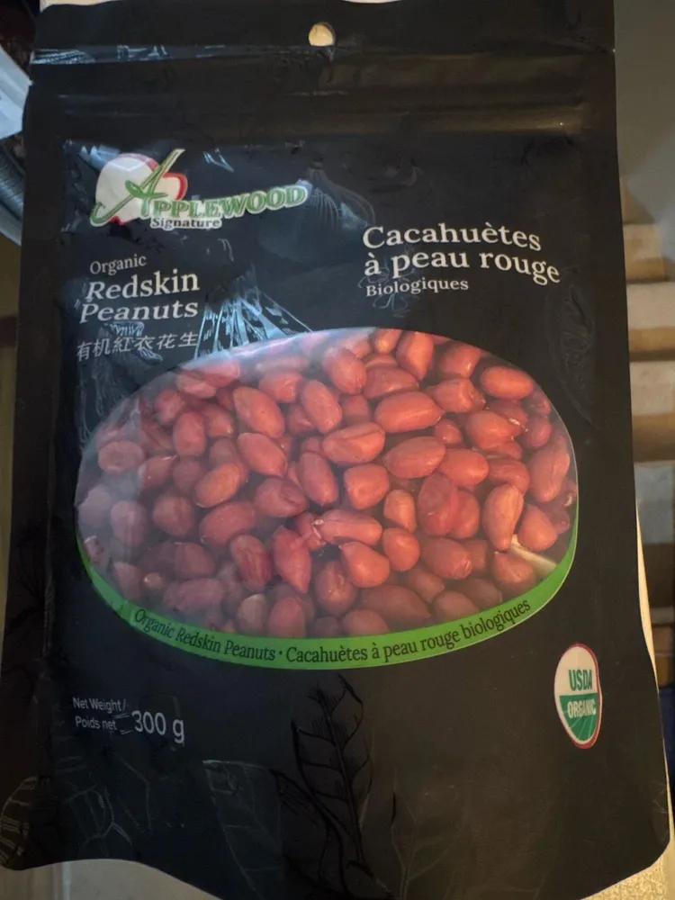 Organic Redskin Peanuts
