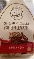Protein crackers