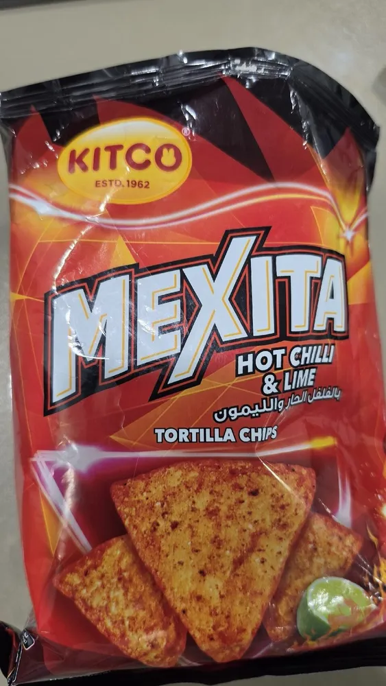 Mexita Hot Chilli & Lime Tortilla Chips