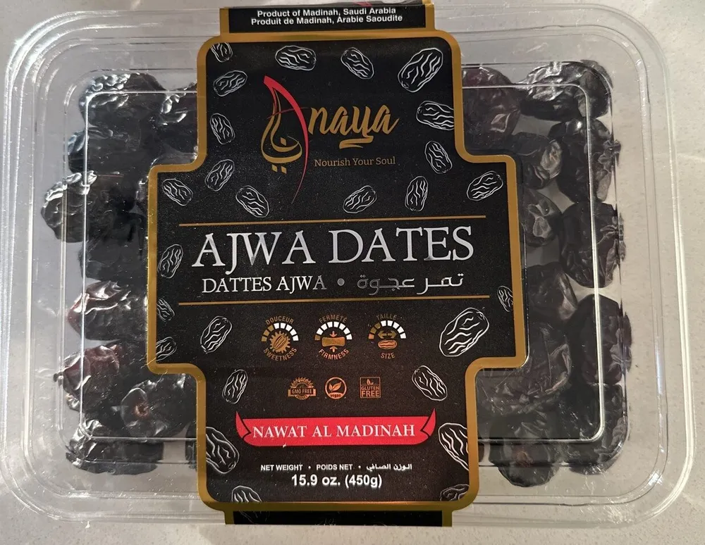 Ajwa Dates, Product of Madinah