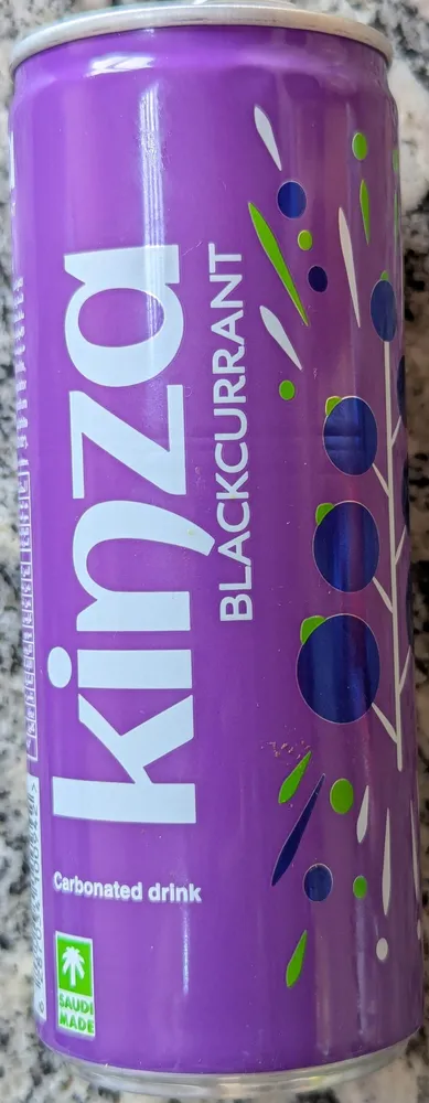 kinza Carbonated Drink (Blackcurrant) 250 ml