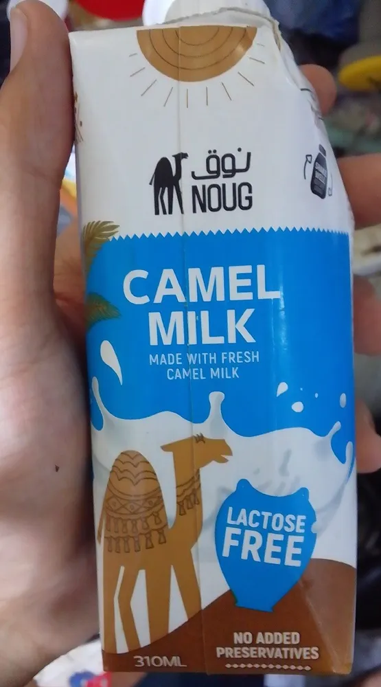Noug camel milk lactose free
