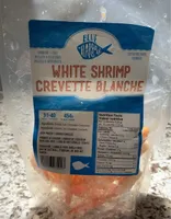 Cooked White shrimp