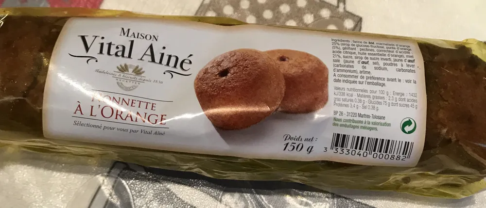 Nonnette à l’Orange