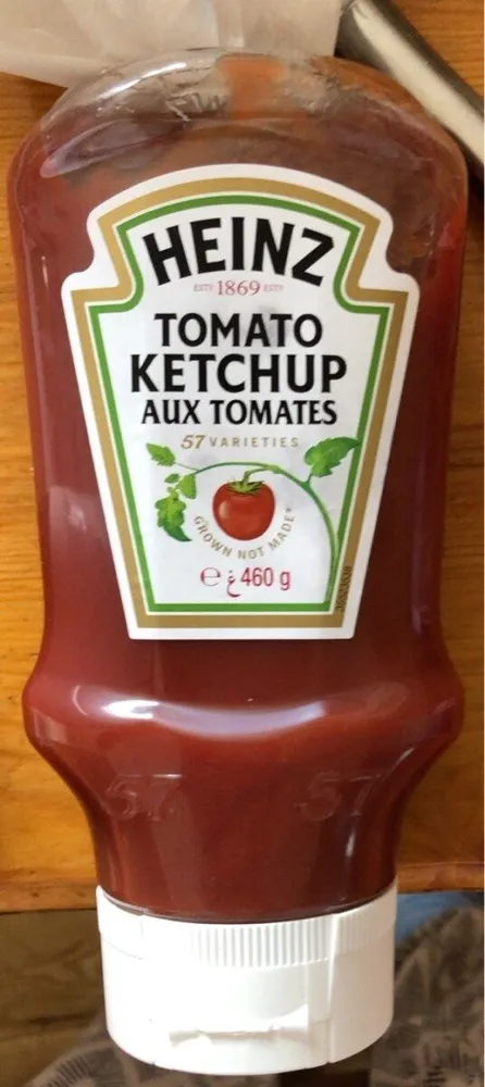 Heinz tomato ketchup aux tomates