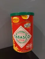 Kitco stix spiced with tabasco sauce flavor