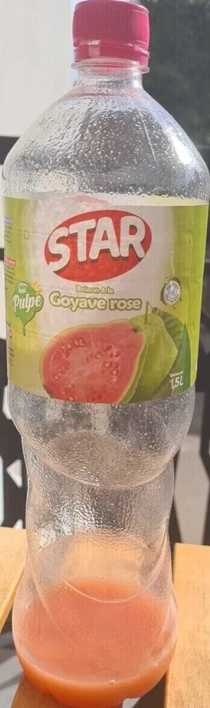 Boisson à la Goyave rose