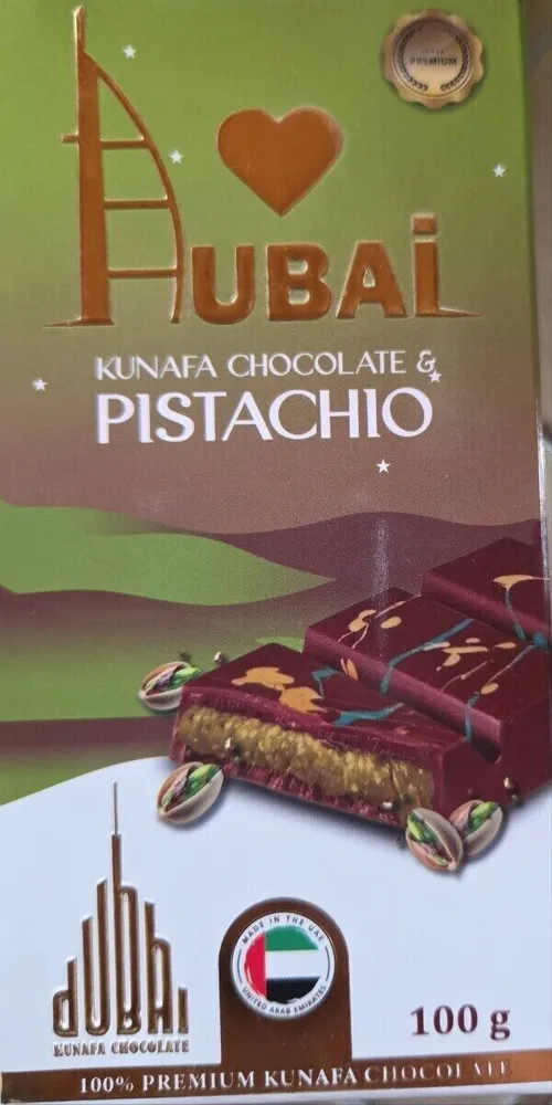 DUBAI Kunafa chocolate & pistachio