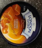 London Dairy Ice Cream Bucket Caramel Crunch (1 LTR)