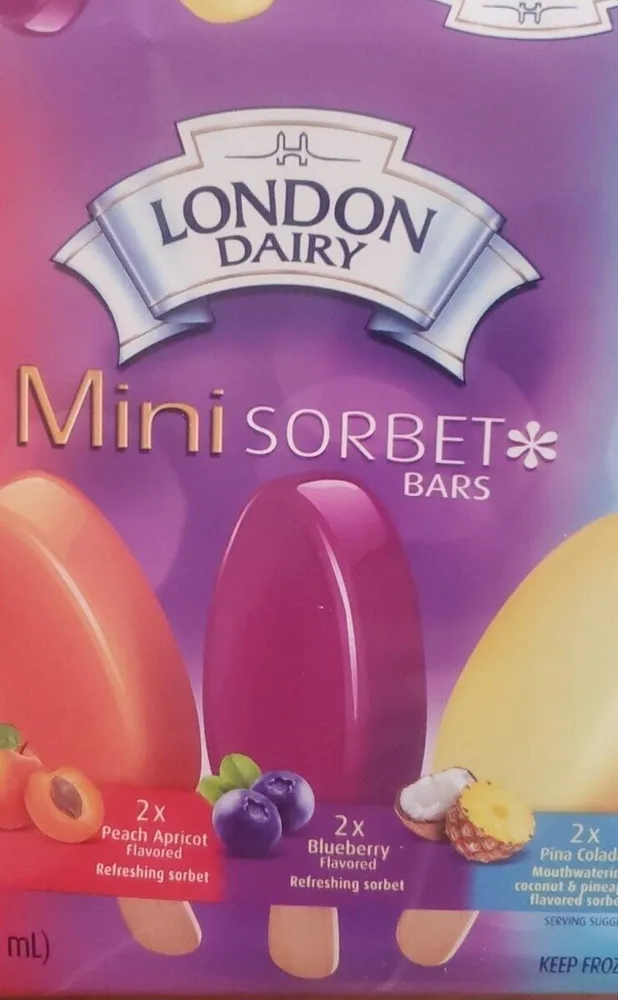 London dairy sorbets