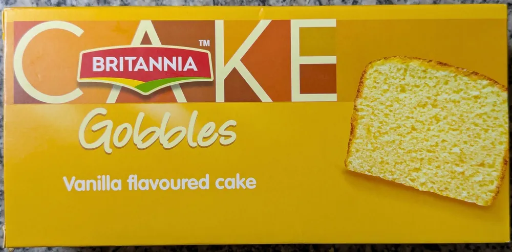 Gobbles (Vanilla flavoured cake)