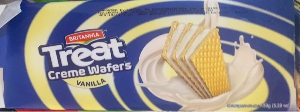 Treat cream waffers