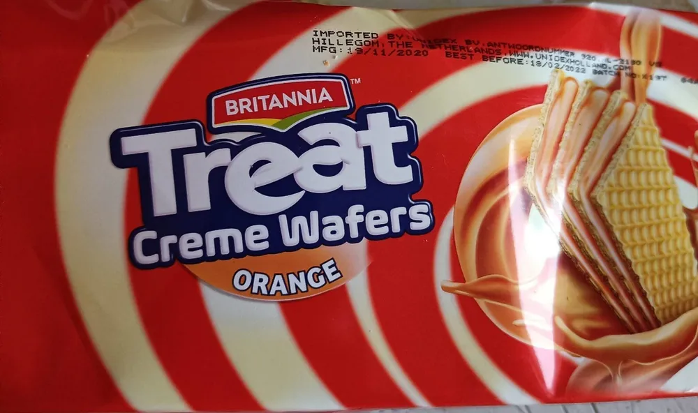 Treat creme wafers