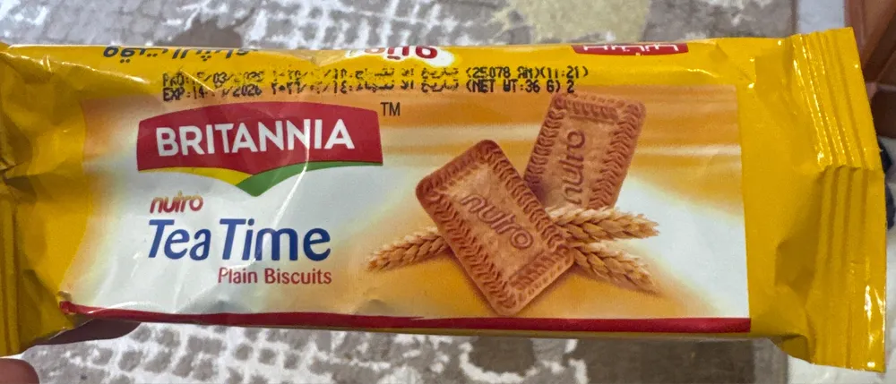 Tea Time Plain Biscuits