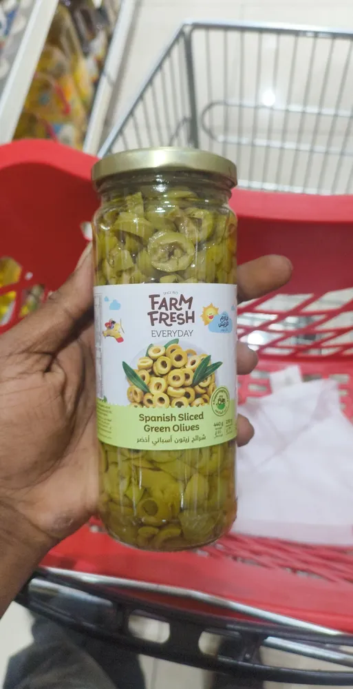 Spanish sliced green olives