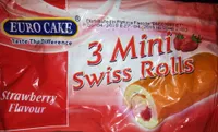 3 mini swiss rolls