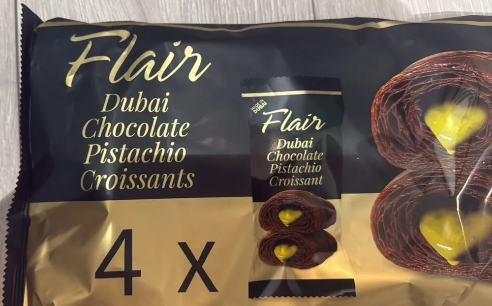 Flair Dubai Chocolate Pistachio Croissants Flair D