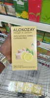 ginger and lemon green tea