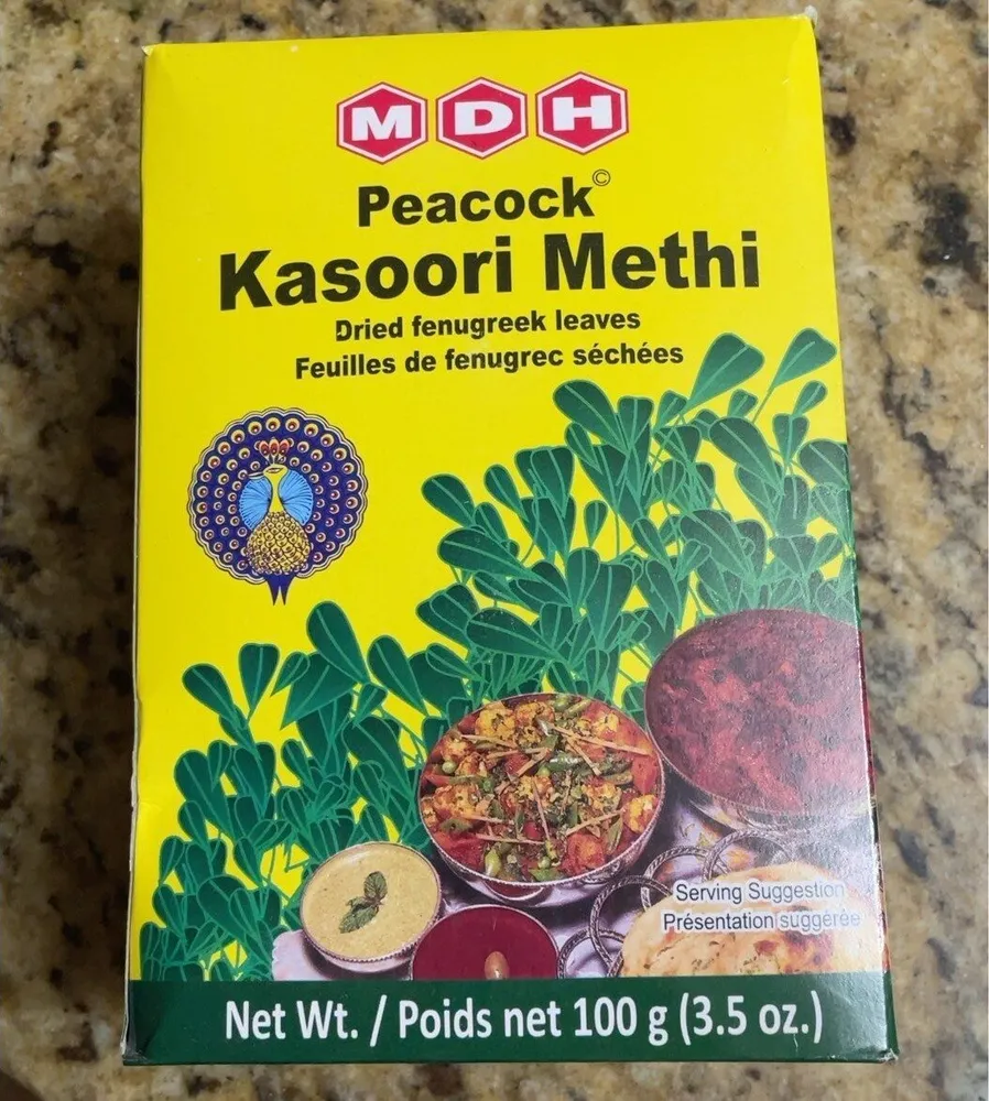 Dried fenugreek leaves