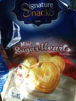 Mini Sugar Hearts Biscuits