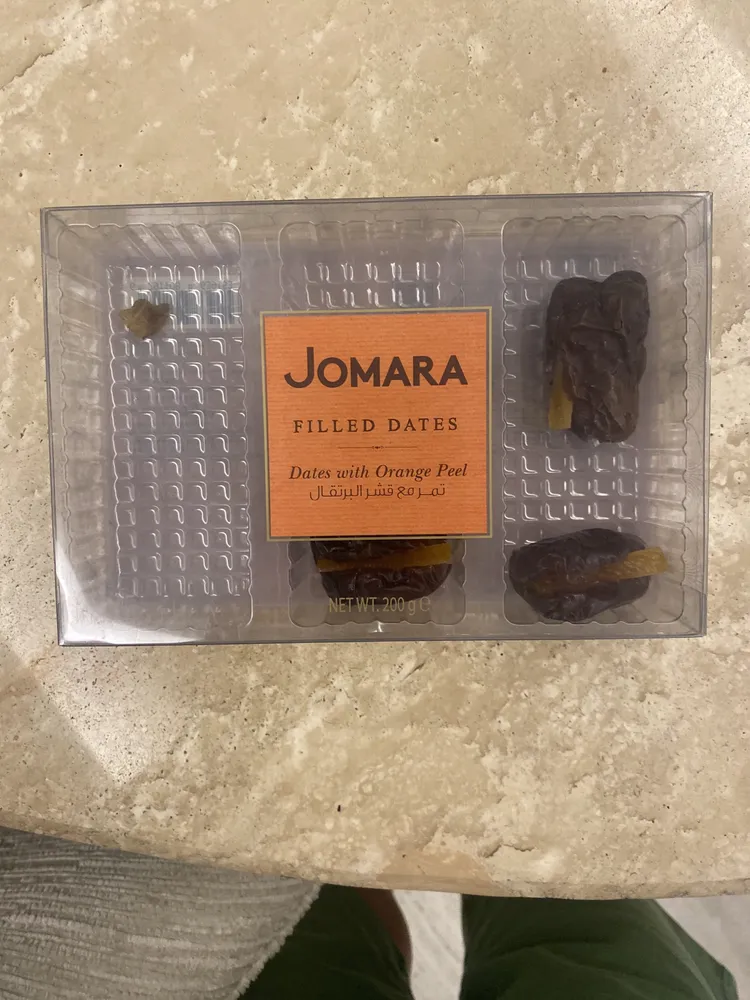Filled Dates With Orange Peel