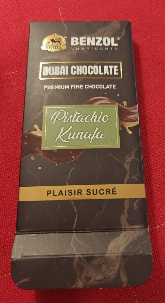 Dubai chocolaté pistachio