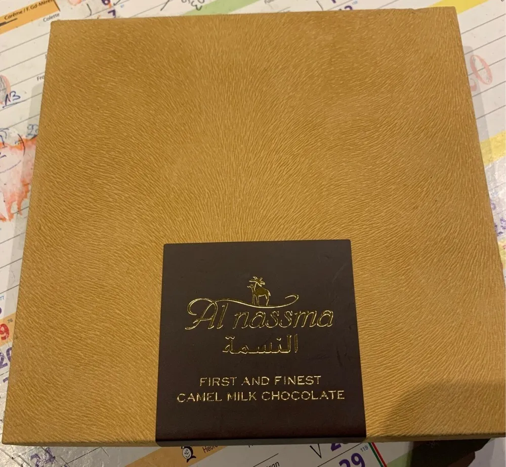 First and Finest camel Milk chocolatr