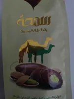 Camel milk chocolate coated dates with pistachios