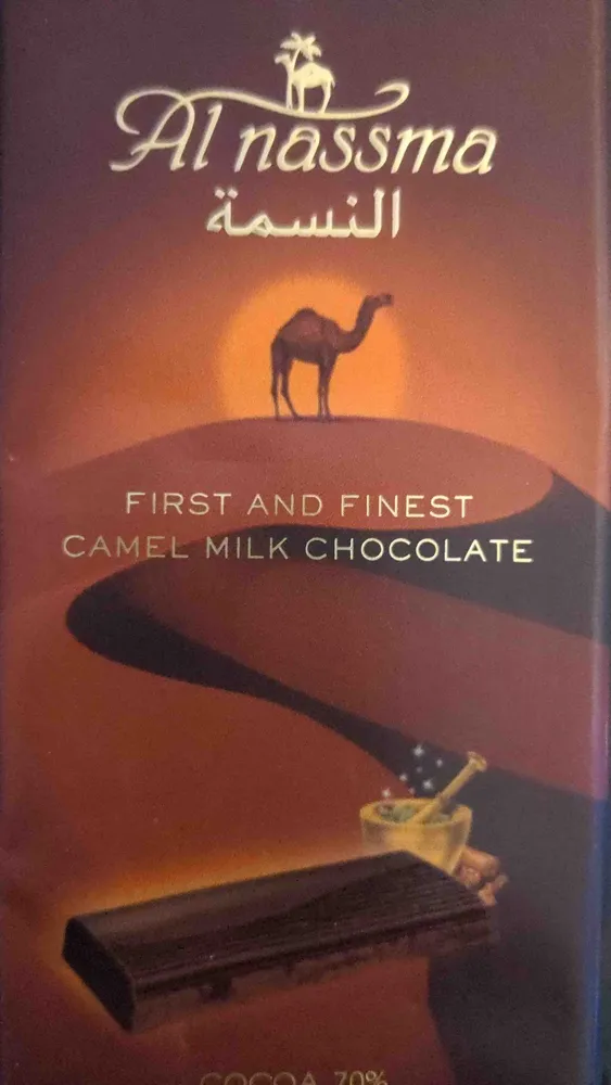 Camel milk chocolate