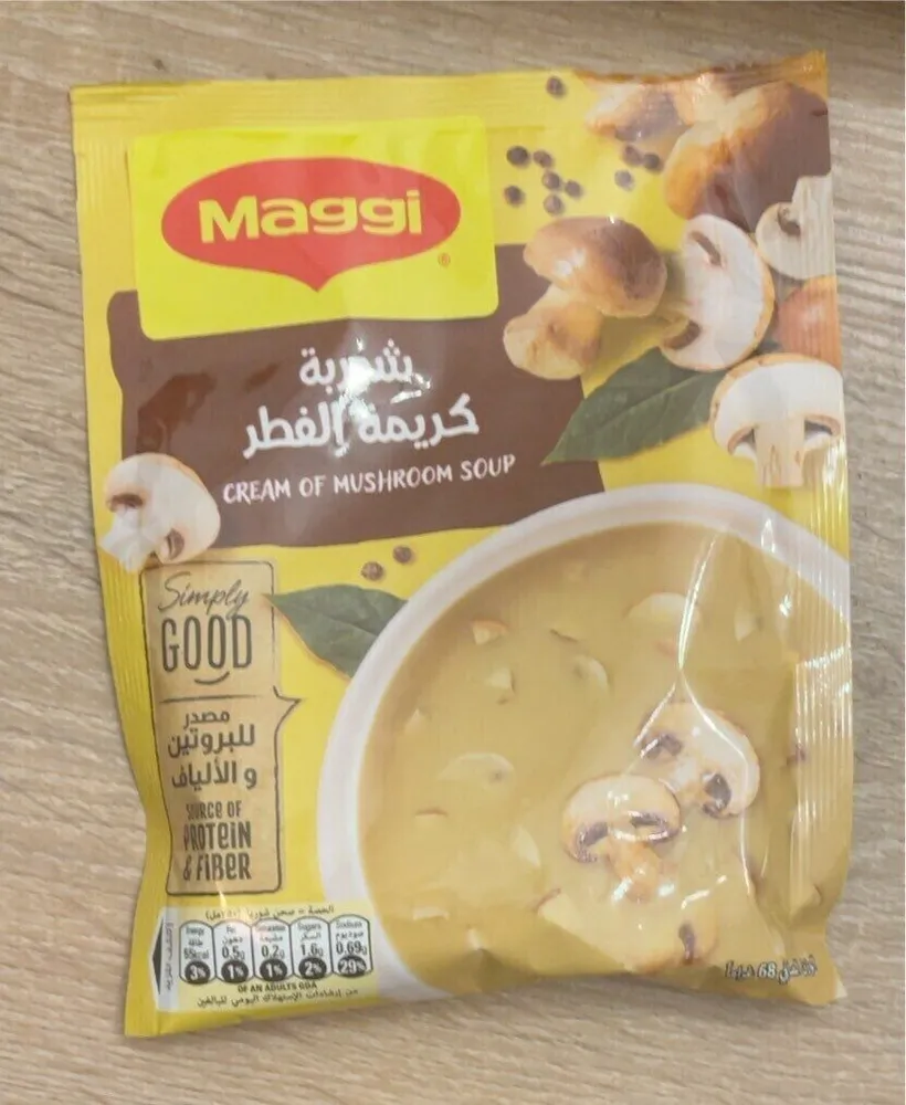 Maggi cream of mushroom soup