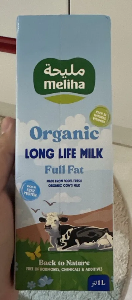 Organic Long Life Milk (Full Fat)