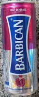 Barbican malt beverage pomegranate flavor