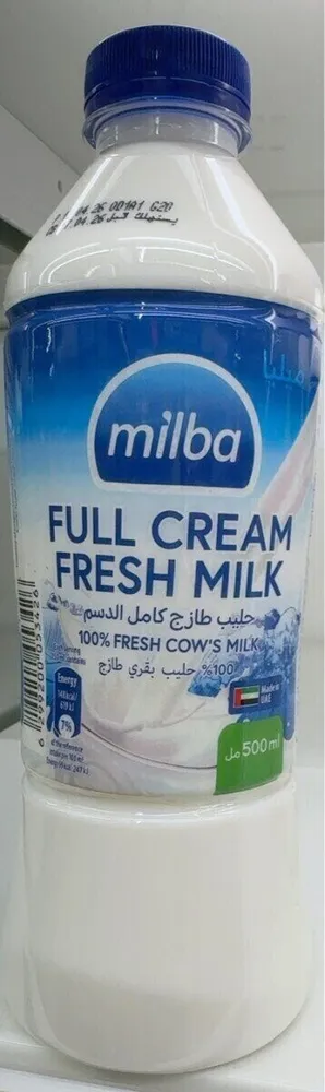 Full Cream Fresh Milk