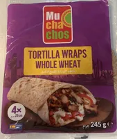 TORTILLA WRAPS WHOLE WHEAT