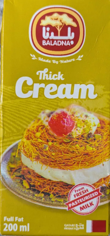 Thick Cream (Full Fat)