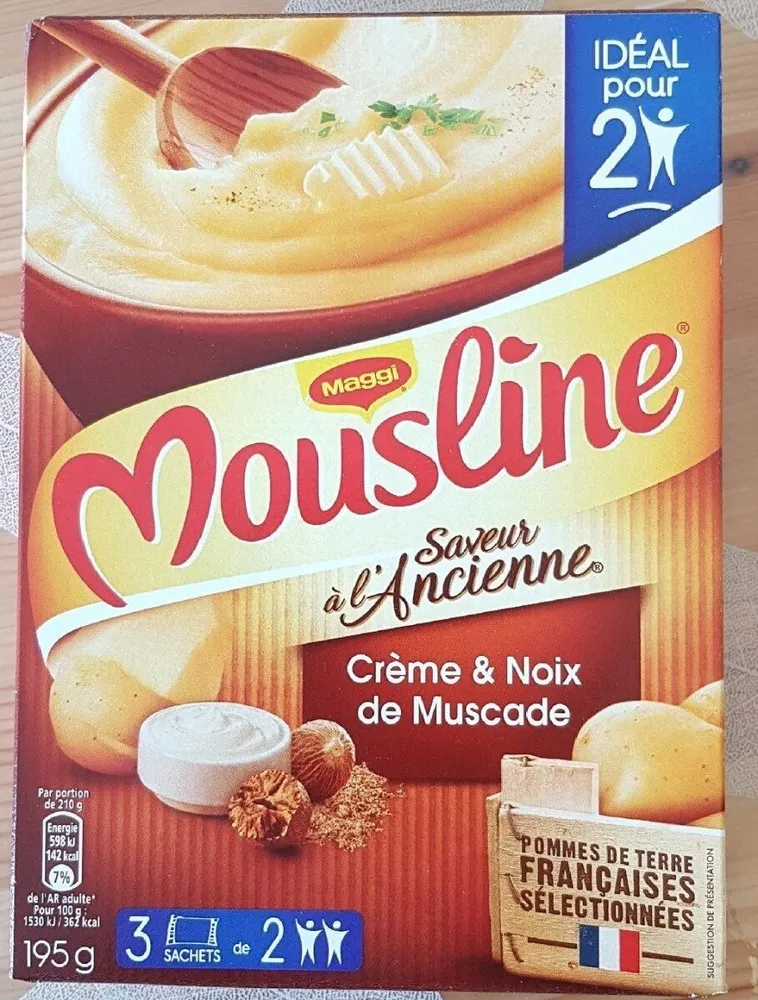 Purée mousline saveur a l'ancienne