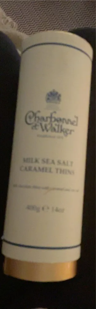 Milk sea salt caramal thins