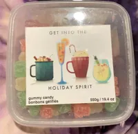 Gummy candy cocktails