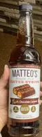 Coffee Syrups Thin Chocolate Caramel