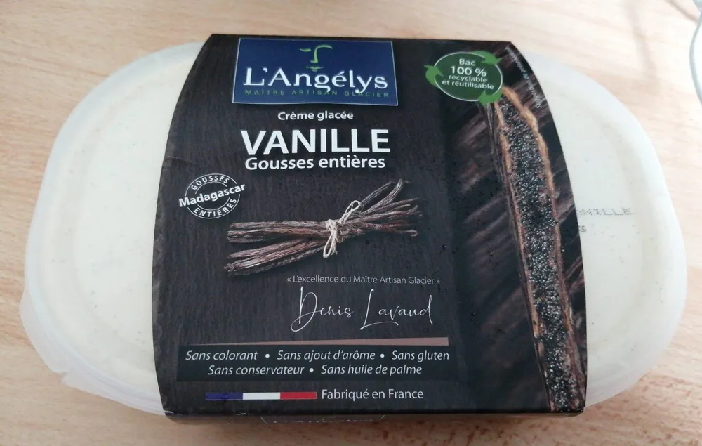 Crème glacée vanille