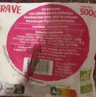Betterave rouge bio
