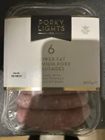 Lower Fat Premium Pork Sausages