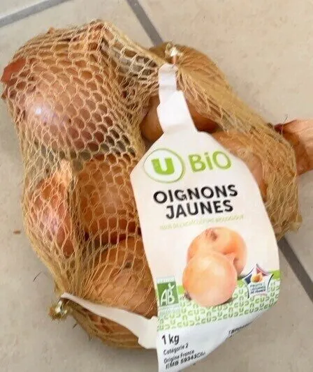 Oignons jaunes