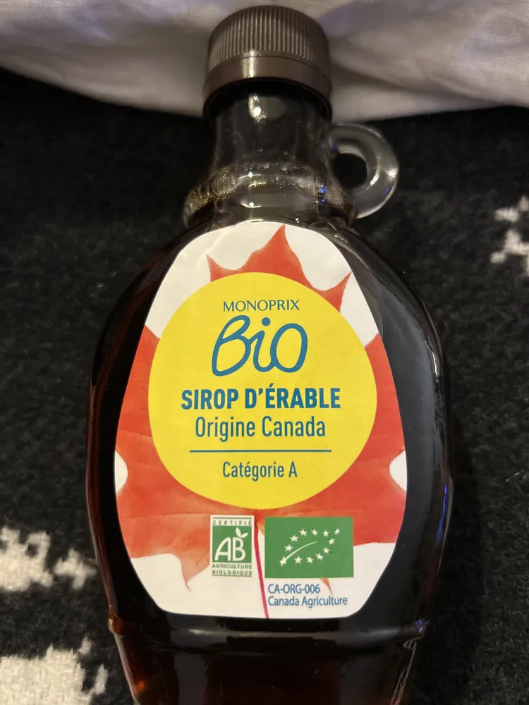 Sirop d'érable