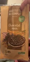 galettes de riz complet - chocolat noir