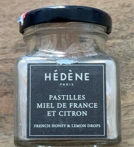 Pastilles miel de France et citron
