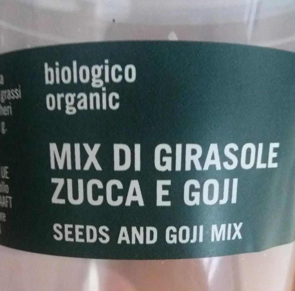 Mix girasole zucca goji