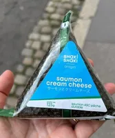 Onigiri saumon cream cheese