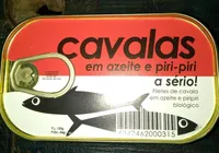 Cavalas em azeite e piri-piri a serio